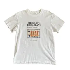 iami Tシャツ 白 プリント 餃子 Mサイズ 綿 コットン 夏 カジュアルのサムネイル