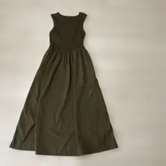 UNIQLO XSサイズ ロングワンピース ノースリーブのサムネイル