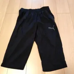 Puma 黒 ハーフパンツ ゴムウエストM3058番