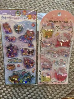 サンリオ ウォーターインシール キティ クロミ（正規品）