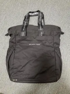 GELATO PIQUE チャコールグレー 2WAY マザーズ リュック