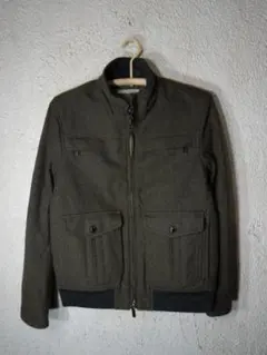 o1757 　ユナイテッド　アローズ　あたたか　中綿　ブルゾン　ウール　混紡