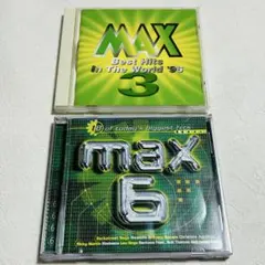 MAX3 MAX6 コンピレーションアルバム　2枚セット オアシス ブリトニー