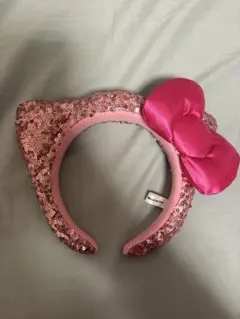 キティ スパンコールカチューシャ USJ