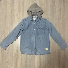 ZARA デニムジャケット フード付き 11-12歳