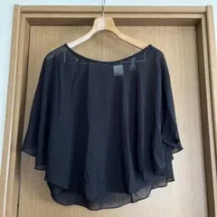 【MAYSON GREY】シアートップス サイズ2 黒のサムネイル