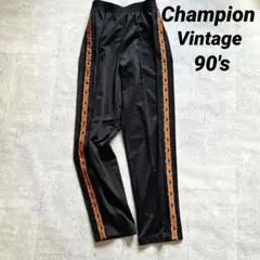 ​希少 Champion チャンピオン トラックパンツ サイドロゴテープ 90sのサムネイル