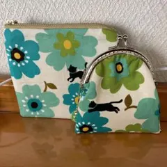 ハンドメイドがま口ポーチセットのサムネイル