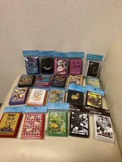 【ポケカ】 デッキシールド(20)・ケース(4)