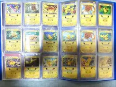 ポケモンカード30th ピカチュウ23種類まとめ売り (スリーブ付き)
