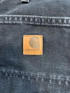 0*0様 Carhartt ダックペインターパンツB11 ブラックW36×L30