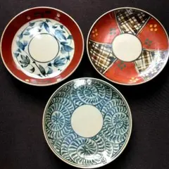 美濃焼 愛陶 絵変わり 銘々小皿 3客 豆皿 小皿のサムネイル