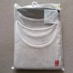 UNIQLO 肌着半袖110cm 3枚セット