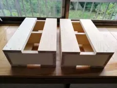 ミニ箱馬（30cm×20cm×10cm）　2個セットのサムネイル