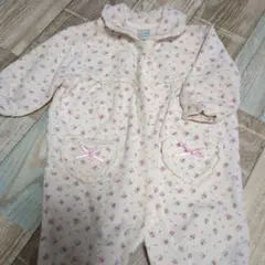 マザウェイズ　花柄ロンパース・カバーオール