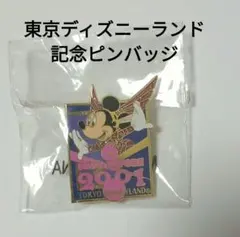 東京ディズニーランド　2001　記念ピンバッジ 　ミニーマウス