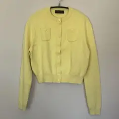 caban カーディガン　イエロー