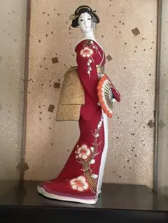 博多人形　着物　日本髪　芸妓のサムネイル