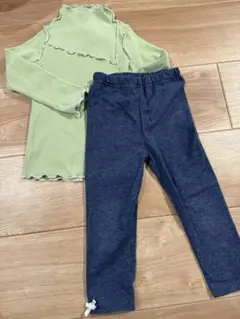 petitmain ブランシェス　トップスとパンツセット 100cm 110cm