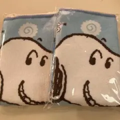 PEANUTS スヌーピー ミニタオル 2枚セット サッポロ一番