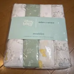 aden + anais おくるみ112cm×112cm 4枚セット プーさん