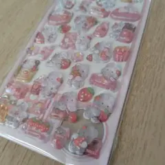 1シート✩3DFUNSTICKERSドロップシールタイプD