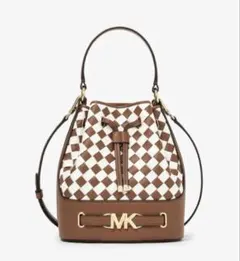 MICHAEL KORS MKロゴ 巾着 ショルダーバッグ ピンク - メルカリ