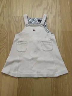 バーバリー ベージュ ジャンパースカート 90㎝