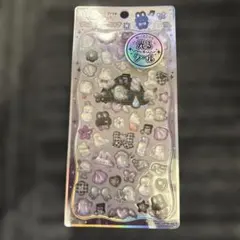 国内正規品】光るジュエルプチドロップ　ストーンつき　しろくろドロップ