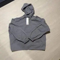 新品未使用UNIQLO ユニクロ フーデッドブルゾン L グレー