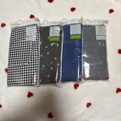最終値下げ　新品未使用　UNIQLO チェック柄 レギュラーフィット 120