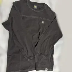 LOGOS ブラック 長袖 Tシャツ L
