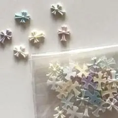 十字架　ネイルパーツ　30個