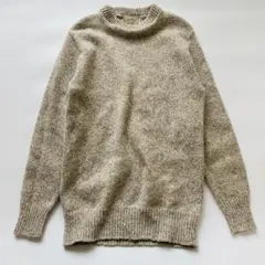 L.L.Bean ウールニット ヴィンテージ アメリカ製 XL グレージュ