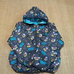 ミッキーマウス柄 フード付き