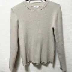 LOWRYS FARM ニット　グレージュ