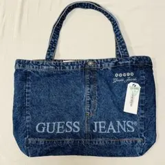 GUESS JEANS デニムトートバッグ　ゲスのサムネイル