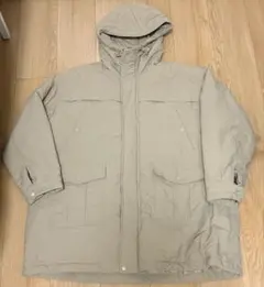 Simplicite 中綿ナイロンジャケット XL ベージュ