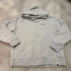 XLARGE グレー フード付きパーカー　140㎝