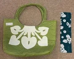 Michael J Gillan ハワイアン　キルト　バッグ