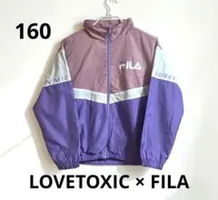 160 Lovetoxic × FILA コラボ ナイロンジャケット L【美品】