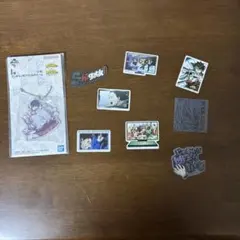 一番くじ 僕のヒーローアカデミア 死柄木弔 アクリルキーホルダーとステッカー