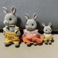 シルバニア　わたウサギファミリー