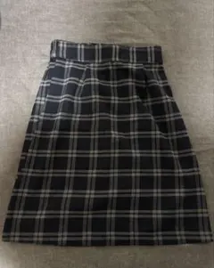 【美品】a.g.plus チェックスカート