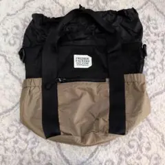 FREDRIK PACKERS トートバッグ ブラック/ベージュ