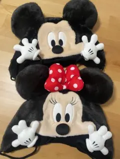 【即日発送】ミッキー　ミニー　ファンキャップ　セット