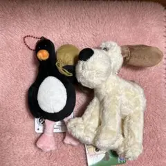 【2体セット】ウォレスとグルミット ぬいぐるみマスコットのサムネイル