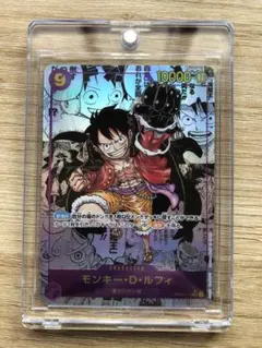 カ*リ様 美品　モンキー・D・ルフィコミパラ　新たなる皇帝　ワンピースカード