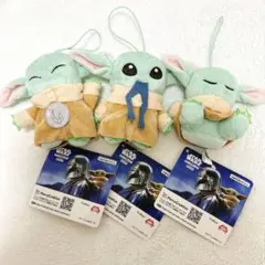 【新品】スターウォーズ　マンダロリアンアンドグローグー　グローグー　全3種