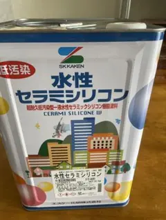SK化研 水性セラミシリコン 16kg 22-70D 外壁塗料 - メルカリ